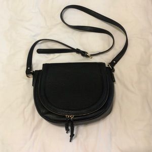 Franscescas Black Leather Bag